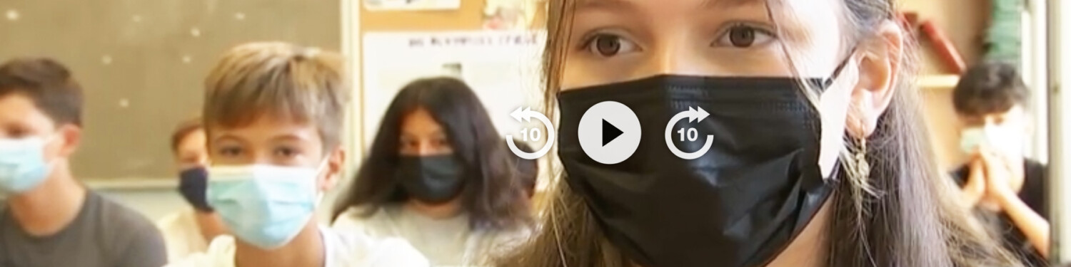 Zum Schulstart in NRW berichtet das ZDF von unserer Schule