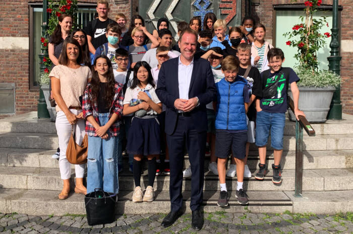 Klasse 7c zu Besuch im Rathaus Klasse 7c zu Besuch im Rathaus