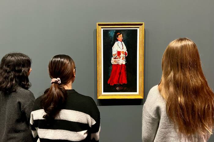 Klasse 8a zu Gast in der Kunstsammlung NRW