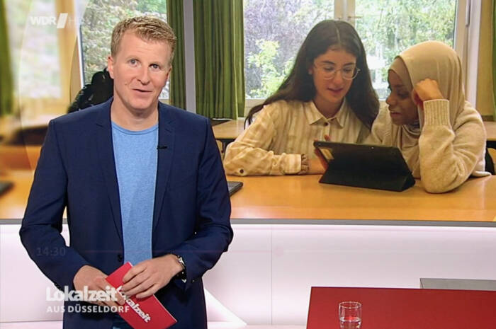 WDR Lokalzeit besucht die Podcast-AG